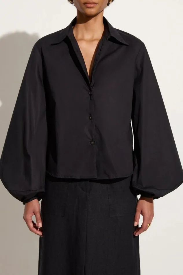 Women Faithfull The Brand Tops Managua Shirt Black