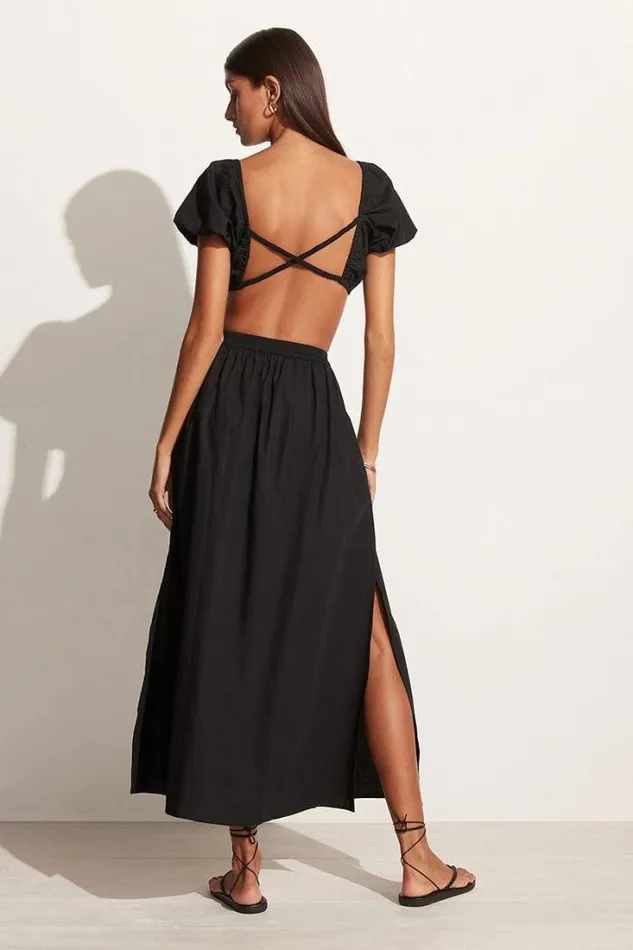 Women Faithfull The Brand Tops Rhea Top Black 8211 Final Sale