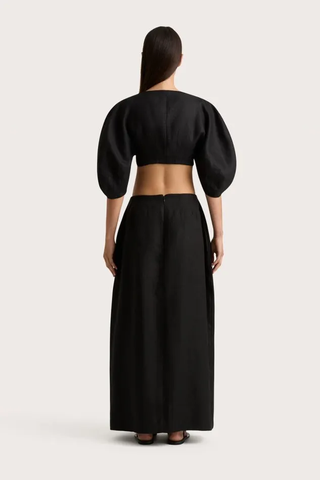 Women Faithfull The Brand Tops Soleil Top Black