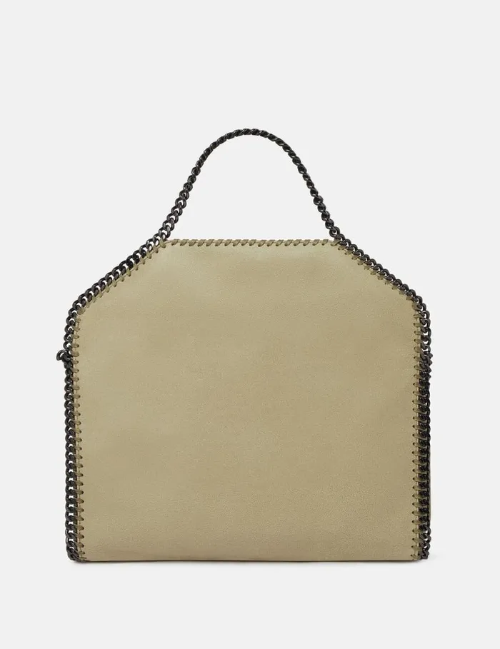 Women Falabella FoldOver Tote Bag Clotted Cream Stella McCartney Iconic Falabella