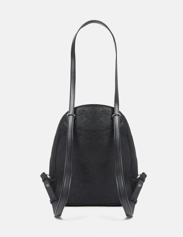 Women Falabella Mini Backpack Midnight Black Stella McCartney Iconic Falabella Women Falabella Mini Backpack Midnight Black Stella McCartney Iconic Falabella