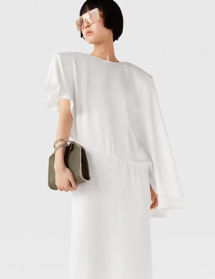Women Falabella Tiny Tote Bag Khaki Green Stella McCartney TopHandle Bags Women Falabella Tiny Tote Bag Khaki Green Stella McCartney TopHandle Bags