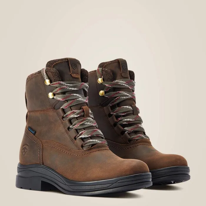 Women Fashion Boots Ariat Harper Waterproof Boot Chocolate