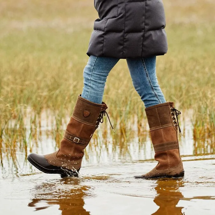 Women Fashion Boots Ariat Langdale Waterproof Boot Java