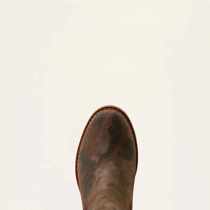 Women Fashion Boots Ariat Wexford Chelsea Boot Camo Suede Women Fashion Boots Ariat Wexford Chelsea Boot Camo Suede