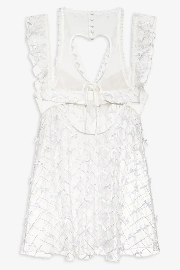 Women Fiorella Slip Dress White For Love and Lemons Lingerie Women Fiorella Slip Dress White For Love and Lemons Lingerie