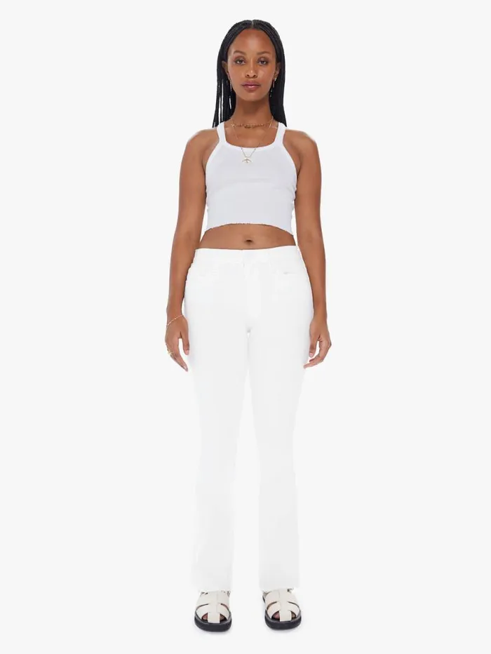Women Flare Mother Denim The Weekender Fray Fairest Of Them All