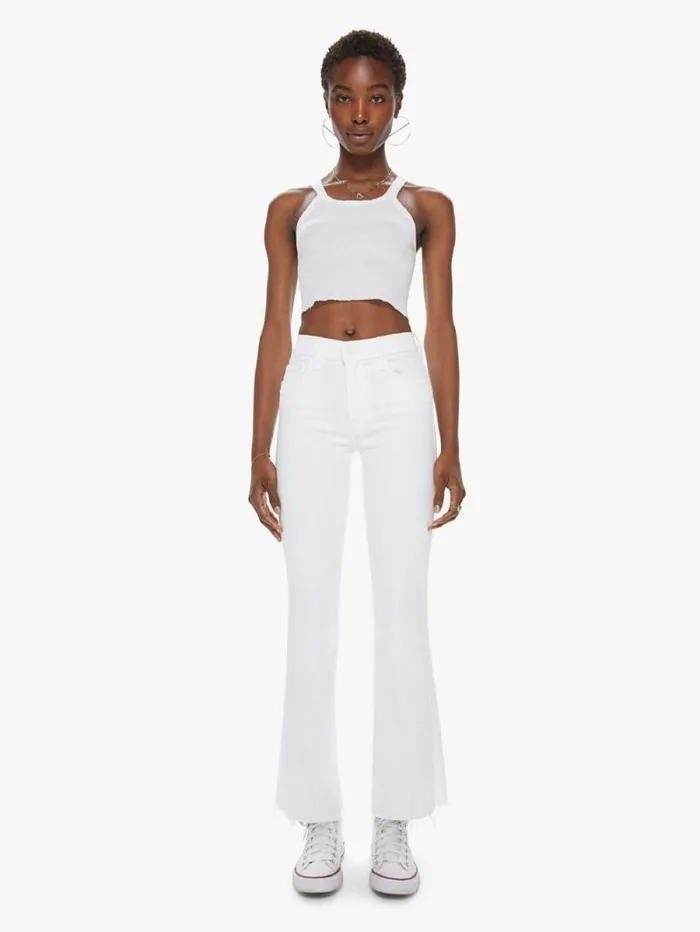 Women Flare Mother Denim The Weekender Fray Fairest Of Them All