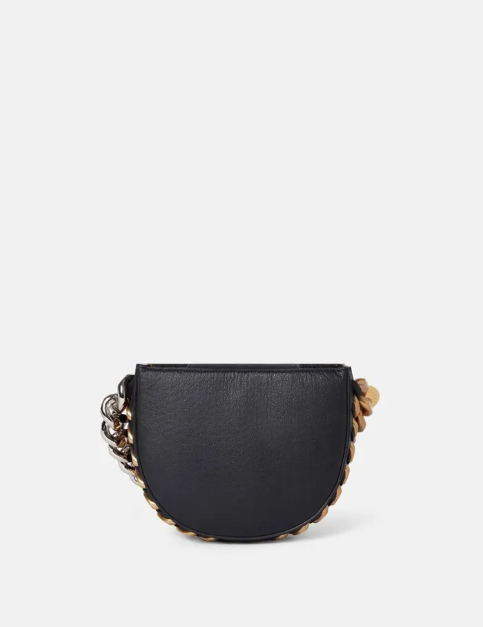 Women Frayme Mylo Shoulder Bag Black Stella McCartney Mini Bags And Clutches