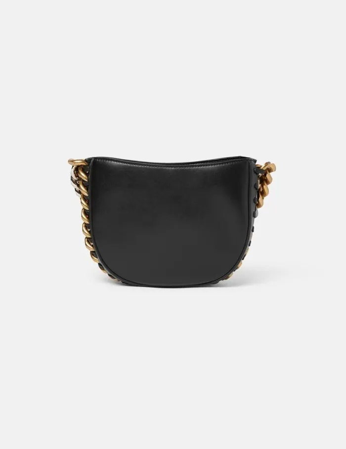 Women Frayme Small Shoulder Bag Black Stella McCartney Mini Bags And Clutches Women Frayme Small Shoulder Bag Black Stella McCartney Mini Bags And Clutches