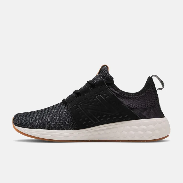 Women Fresh Foam Cruzv1 Reissue Black With Magnet And Sea Salt New Balance Running