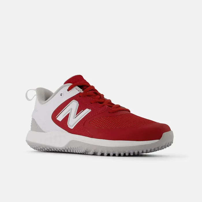 Women Fresh Foam Velo V3 TurfTrainer Red With White New Balance Softball