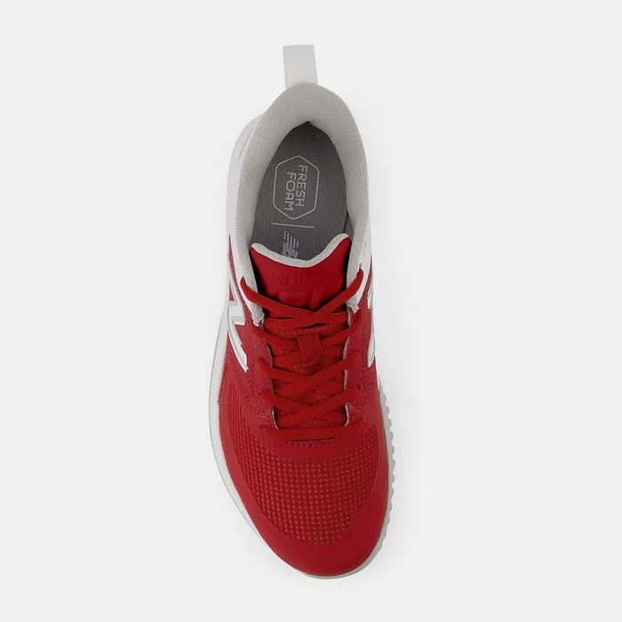 Women Fresh Foam Velo V3 TurfTrainer Red With White New Balance Softball