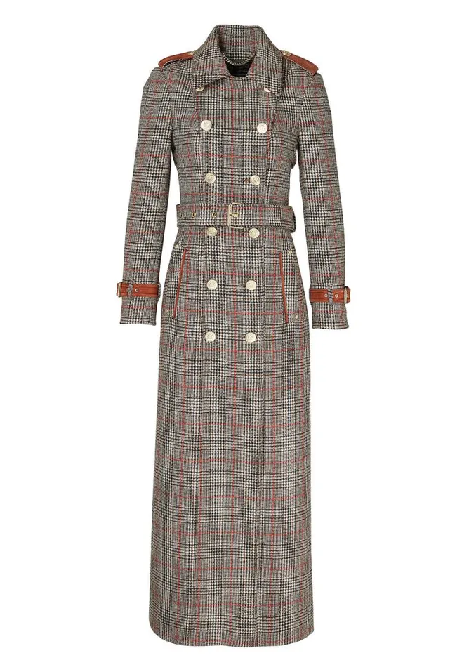 Women Full Length Marlborough Trench Coat Orange Windsor Holland Cooper Trench Coats
