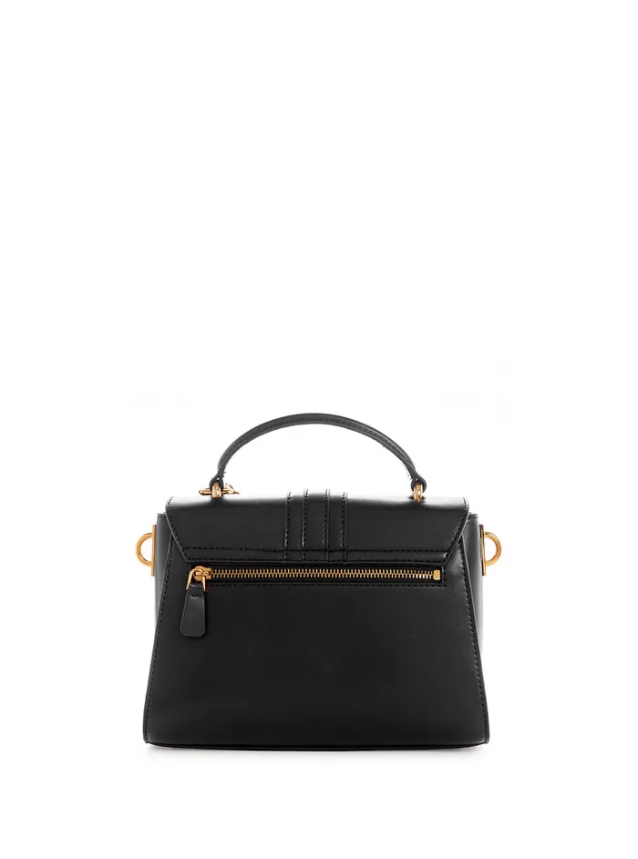 Women Half Flap GUESS Black Ginevra Crossbody Bag Women Half Flap GUESS Black Ginevra Crossbody Bag