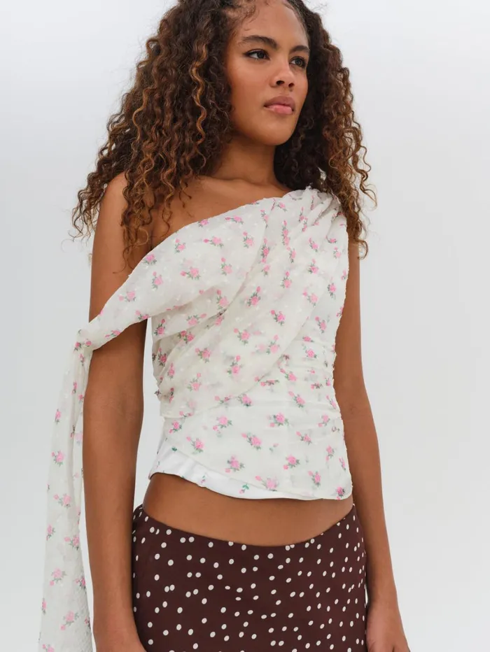 Women Harper Top Pink For Love and Lemons Tops Women Harper Top Pink For Love and Lemons Tops