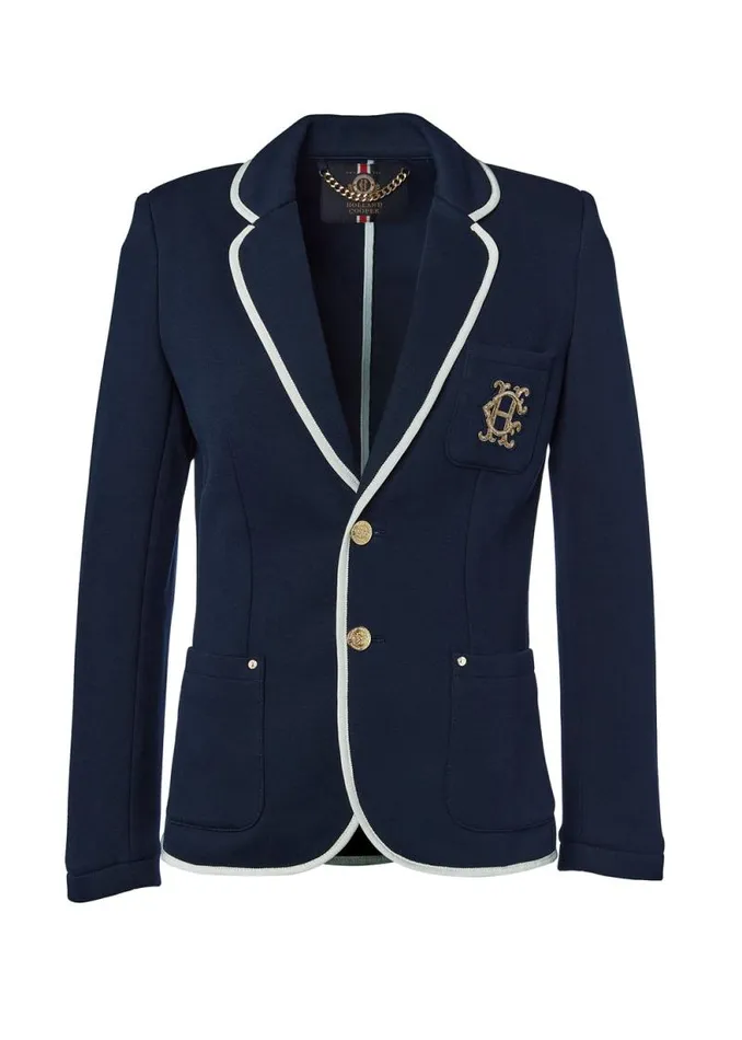 Women Henley Blazer Ink Navy Holland Cooper Blazers Women Henley Blazer Ink Navy Holland Cooper Blazers