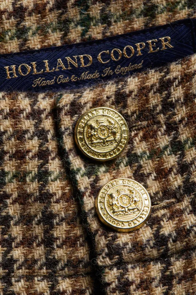 Women High Waisted Peg Trouser Hailes Green Tweed Holland Cooper Tailoring Women High Waisted Peg Trouser Hailes Green Tweed Holland Cooper Tailoring