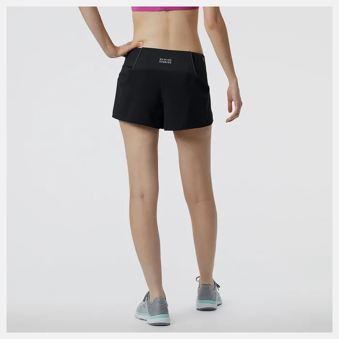 Women Impact Run 3in Short Black New Balance Shorts Women Impact Run 3in Short Black New Balance Shorts