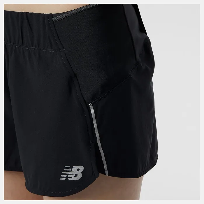 Women Impact Run 3in Short Black New Balance Shorts Women Impact Run 3in Short Black New Balance Shorts