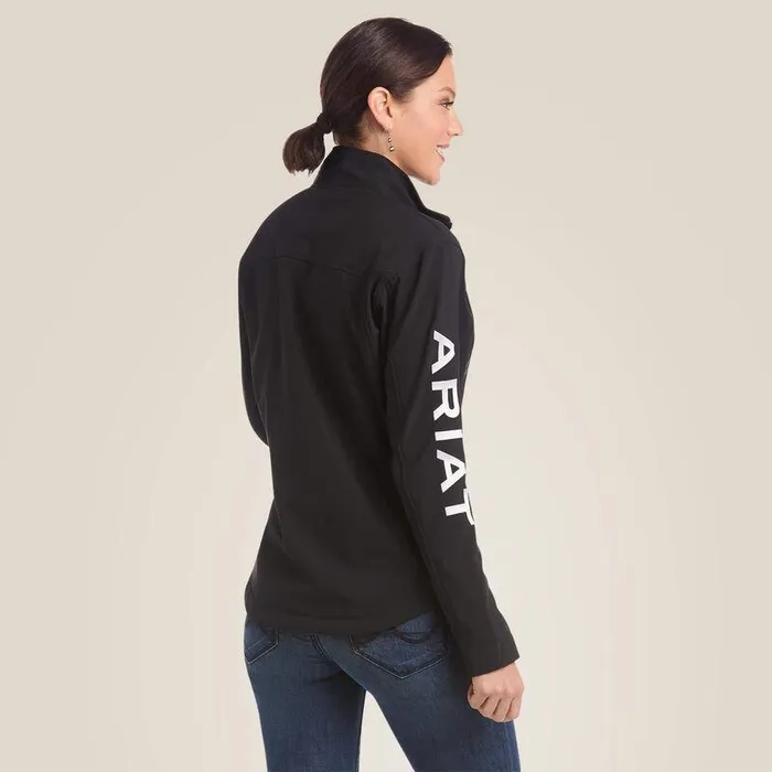 Women Jackets and Vests Ariat New Team Softshell Jacket Black Women Jackets and Vests Ariat New Team Softshell Jacket Black