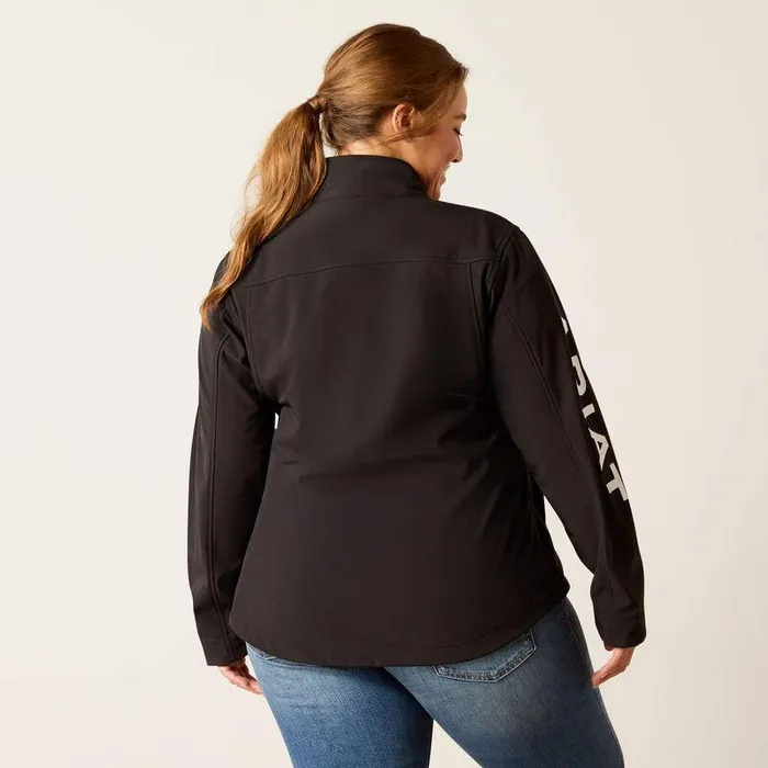 Women Jackets and Vests Ariat New Team Softshell Jacket Black Women Jackets and Vests Ariat New Team Softshell Jacket Black