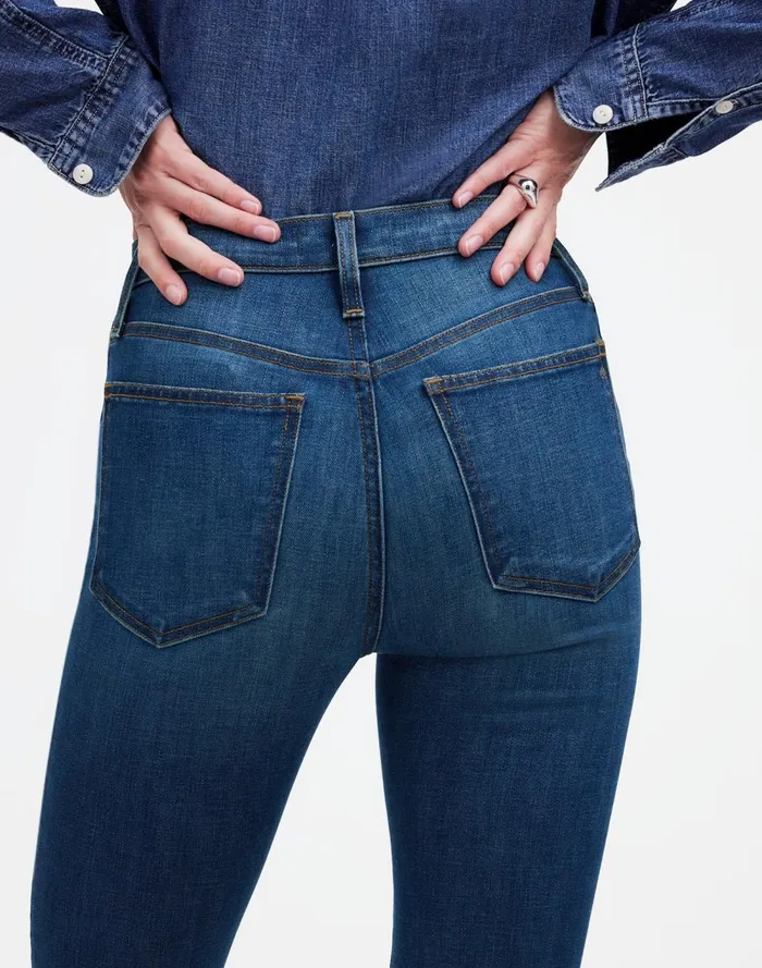 Women Jeans Madewell 10034 HighRise Skinny Jeans Alabara Wash