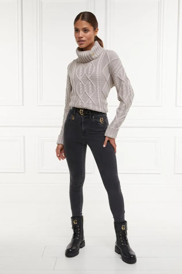 Women Jodhpur Jean Washed Black Holland Cooper Jeans Women Jodhpur Jean Washed Black Holland Cooper Jeans