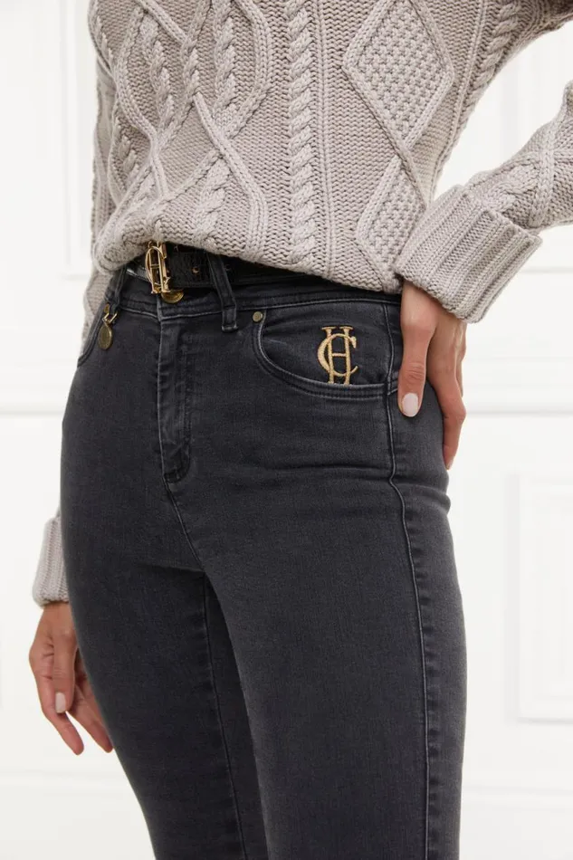 Women Jodhpur Jean Washed Black Holland Cooper Jeans Women Jodhpur Jean Washed Black Holland Cooper Jeans