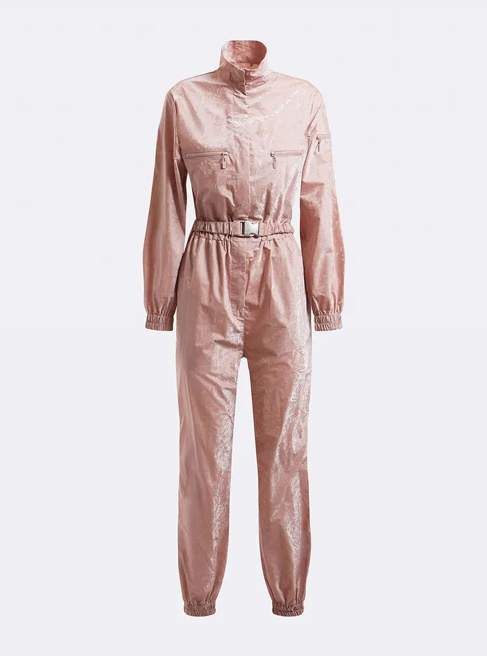 Women Jumpsuits and Rompers GUESS Purple Christine Active Jumpsuit Women Jumpsuits and Rompers GUESS Purple Christine Active Jumpsuit