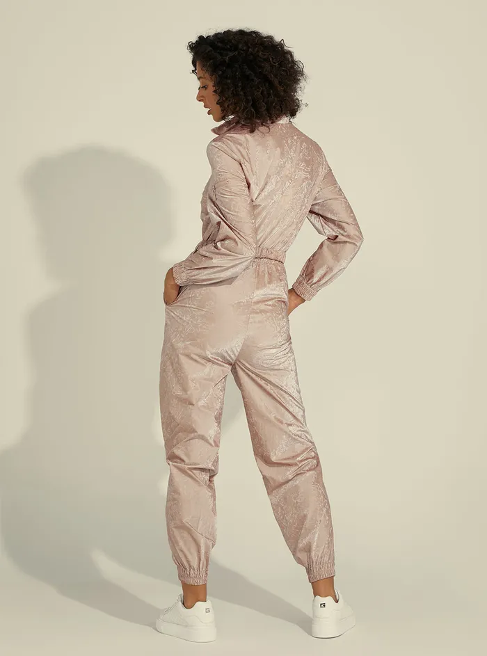 Women Jumpsuits and Rompers GUESS Purple Christine Active Jumpsuit Women Jumpsuits and Rompers GUESS Purple Christine Active Jumpsuit