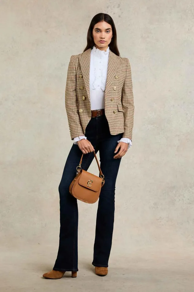 Women Knightsbridge Blazer Charlton Tweed Holland Cooper Blazers