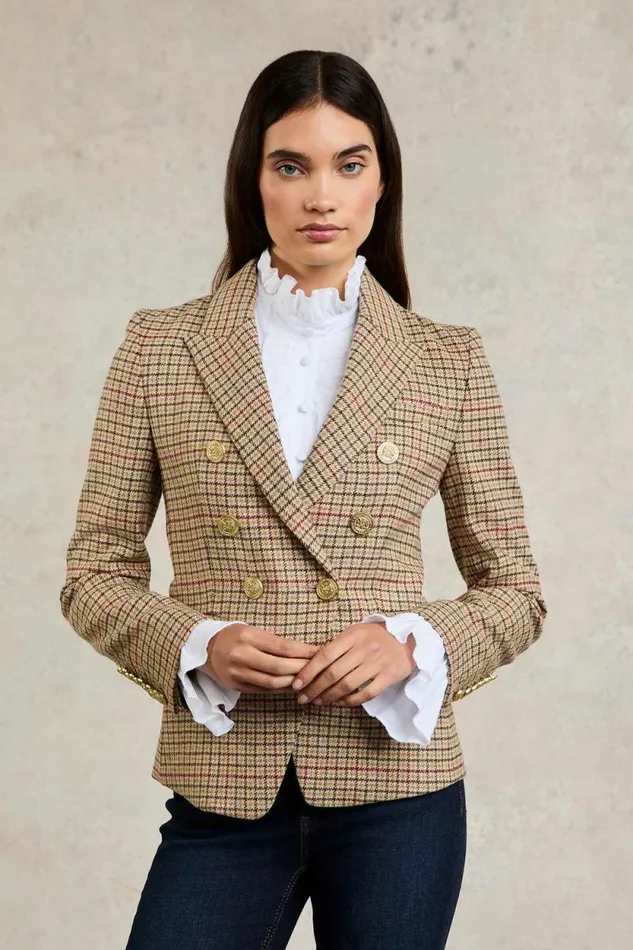 Women Knightsbridge Blazer Charlton Tweed Holland Cooper Blazers