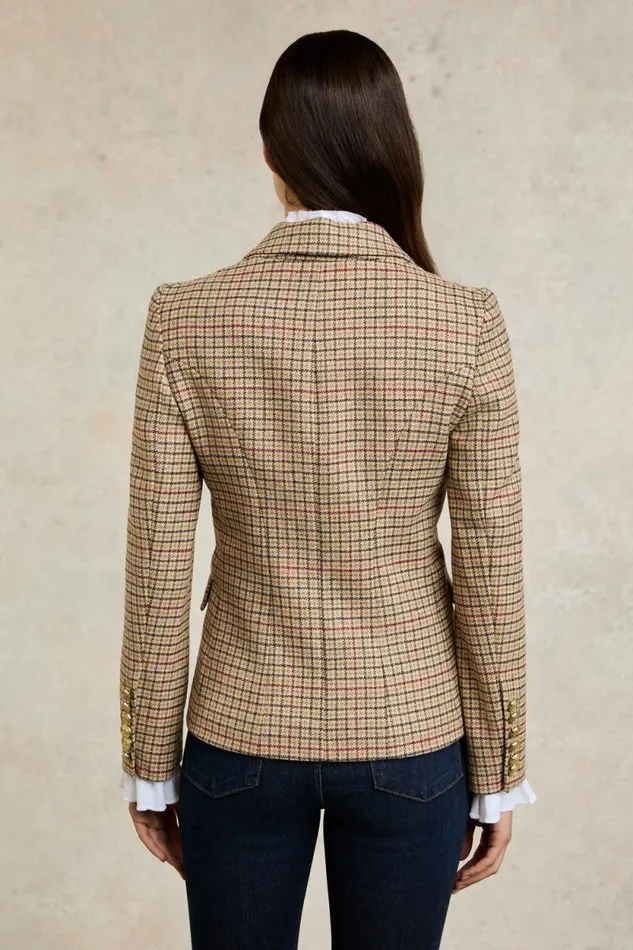 Women Knightsbridge Blazer Charlton Tweed Holland Cooper Blazers