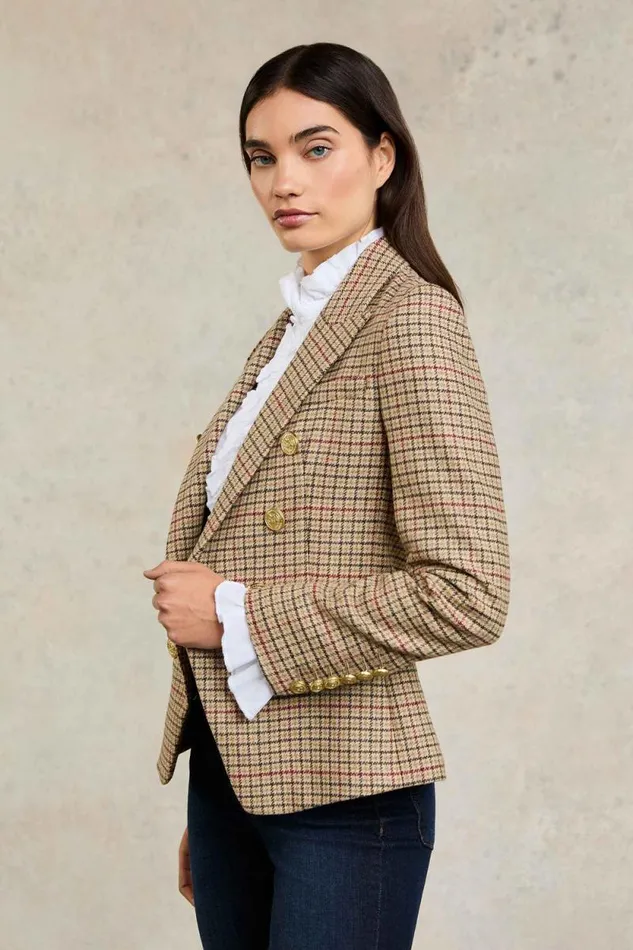 Women Knightsbridge Blazer Charlton Tweed Holland Cooper Blazers