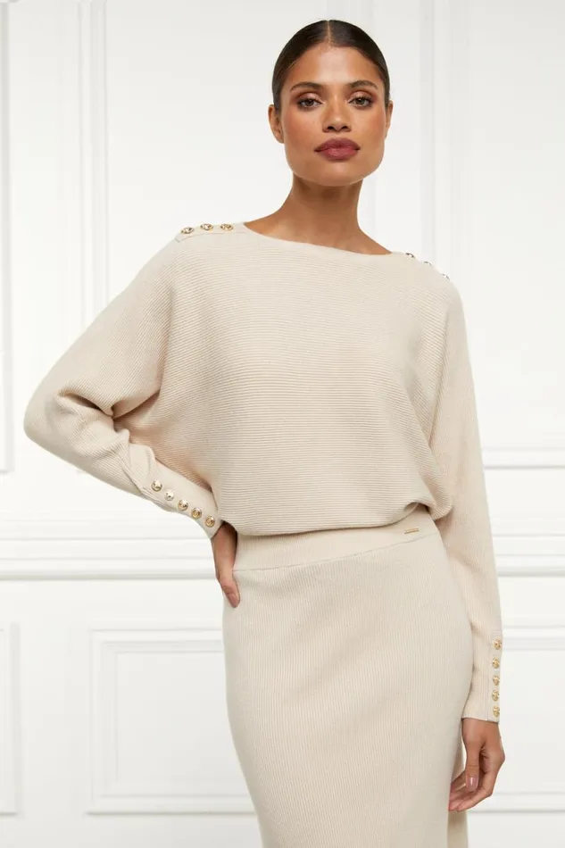 Women Leyla Knit Oatmeal Holland Cooper Knitwear