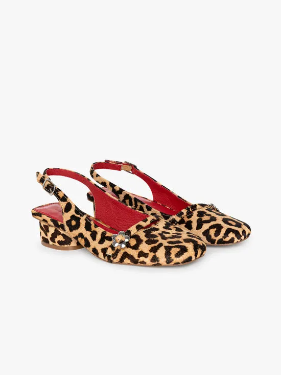 Women Lisa Says Gah Mackie Heel Leopard Shoes