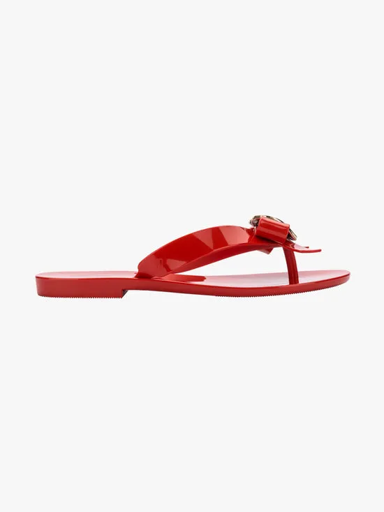 Women Lisa Says Gah Melissa Harmonic Heart Sandal Red Shoes