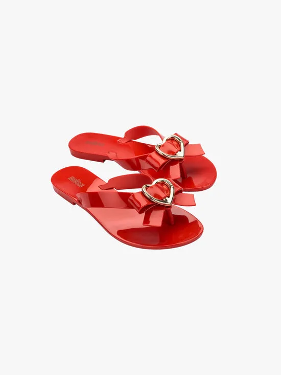Women Lisa Says Gah Melissa Harmonic Heart Sandal Red Shoes Women Lisa Says Gah Melissa Harmonic Heart Sandal Red Shoes