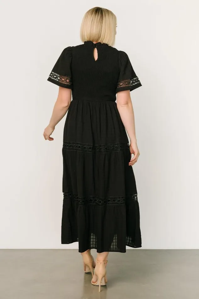 Women Loveland Geo Lace Maxi Dress Black Baltic Born Maxi Dresses Women Loveland Geo Lace Maxi Dress Black Baltic Born Maxi Dresses