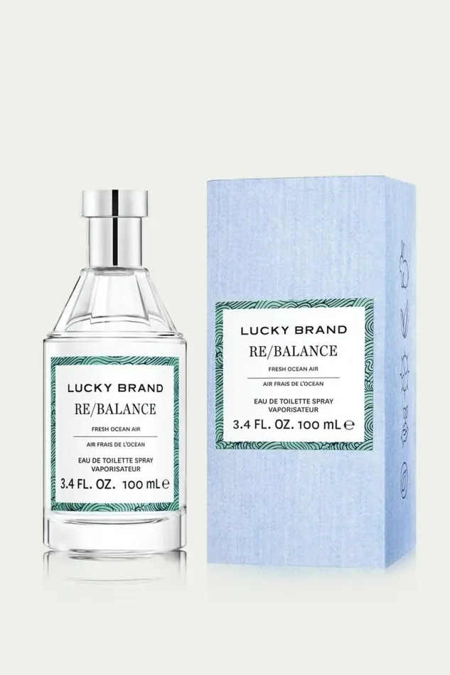 Women Lucky Brand Fragrance Rebalance 100 Ml 34 Fl Oz Edt Spray Multi