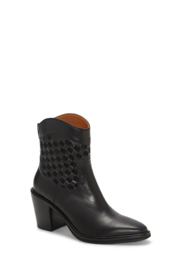 Women Lucky Brand Shoes Aryleis Western Bootie Feather