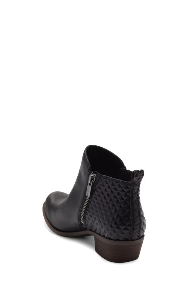 Women Lucky Brand Shoes Basel Bootie Charcoal