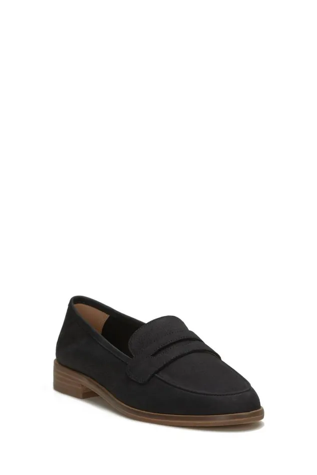Women Lucky Brand Shoes Parmin Flat Black