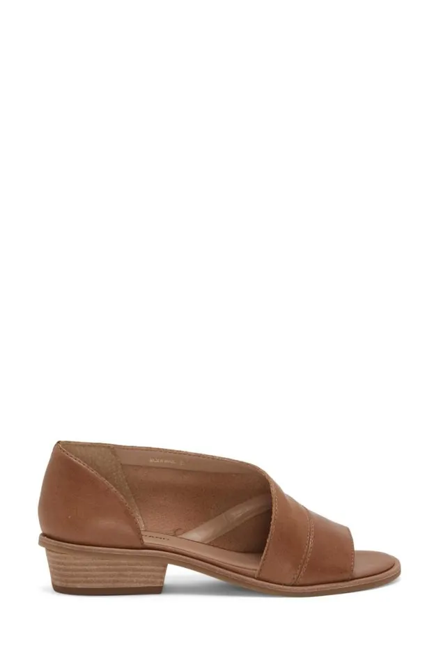 Women Lucky Brand Shoes Serkie Low Heel Medium Dark Beige