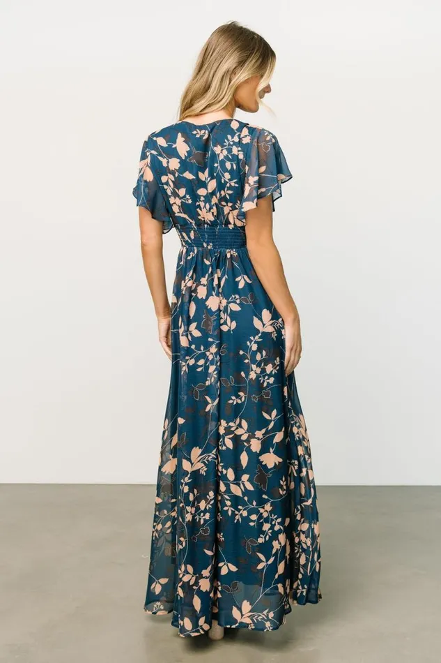 Women Lynlee Metallic Maxi Dress Topaz Baltic Born Maxi Dresses Women Lynlee Metallic Maxi Dress Topaz Baltic Born Maxi Dresses