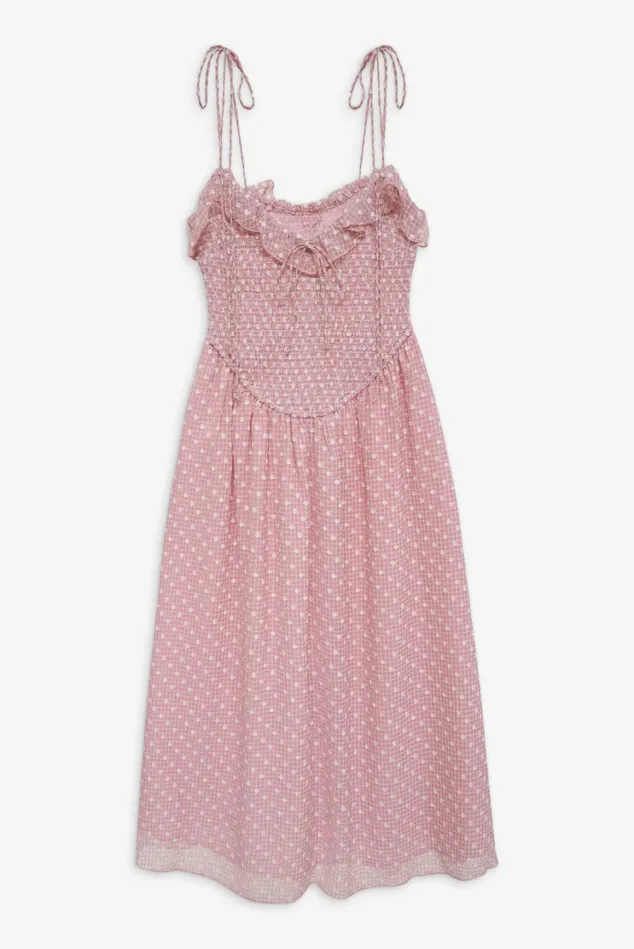 Women Maxine Midi Dress Pink For Love and Lemons Dresses Women Maxine Midi Dress Pink For Love and Lemons Dresses