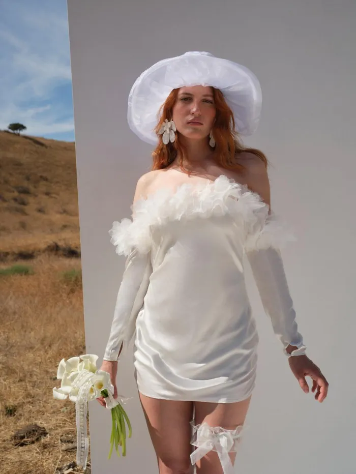 Women Mila Mini Dress White For Love and Lemons Dresses Women Mila Mini Dress White For Love and Lemons Dresses