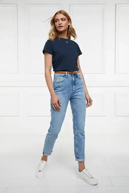Women Monogram Tee Ink Navy Holland Cooper Tees Women Monogram Tee Ink Navy Holland Cooper Tees