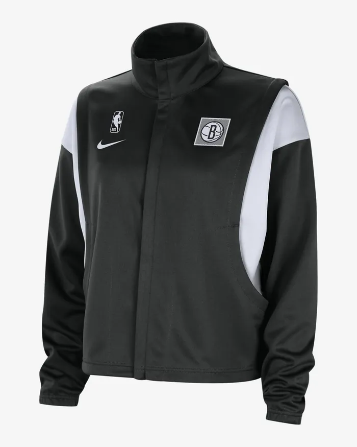 Women Nike All Clothing Brooklyn Nets Retro Fly Blackwhite